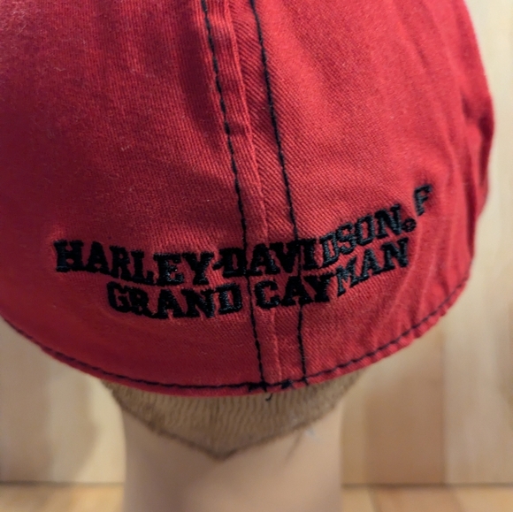 Harley-Davidson Genuine Black and Red Hat - Picture 4 of 8